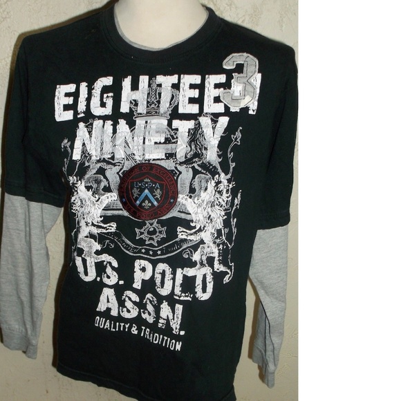 U.S. Polo Association Men's Eighty Ninety Shirt - Picture 3 of 5